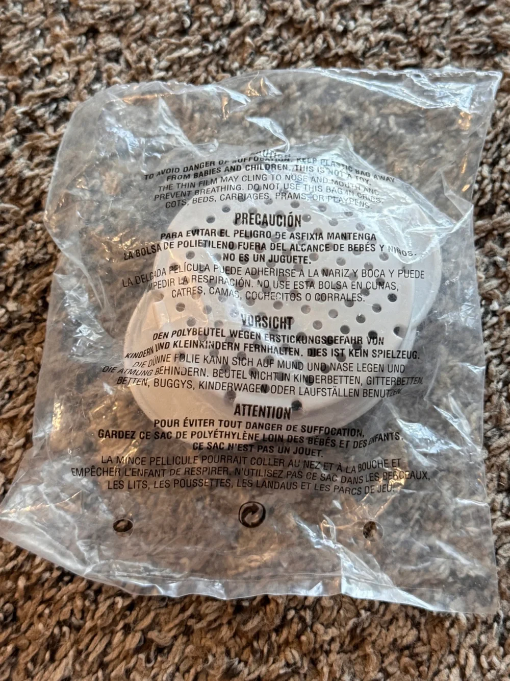 Pampered Chef Can Corn Bean White Strainer #2495 New Sealed